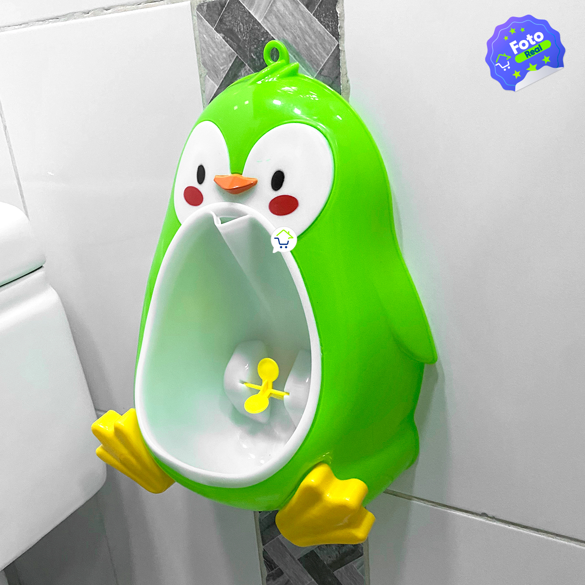 Vista 8 de Orinal Portátil Pingüino 36044-3 - Color: Negro